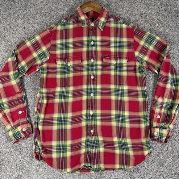 Polo by Ralph Lauren Other - Polo Ralph Shirt Mens M Heavy Twill Flannel Mens M Multicolor Cotton Classic Fit